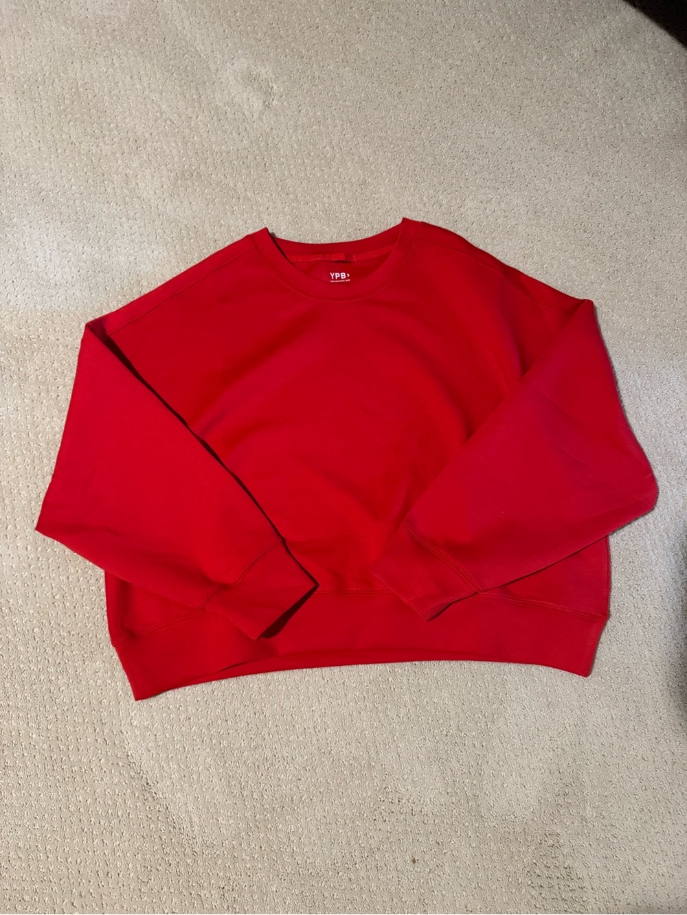 YPB Red Crewneck Sweatshirt for Women